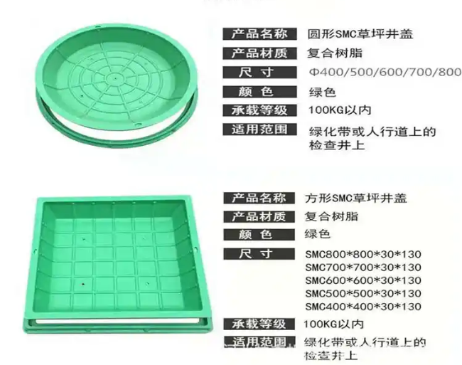 江宁树脂复合种植井盖展示